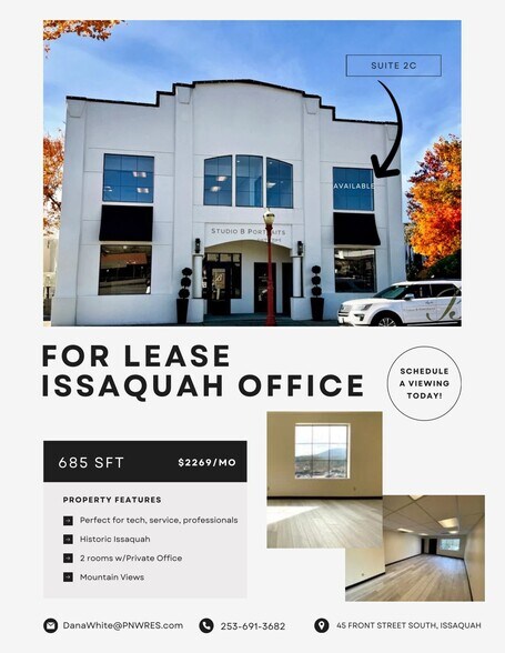 More Photos Of 45 Front St S, Issaquah Office For Lease