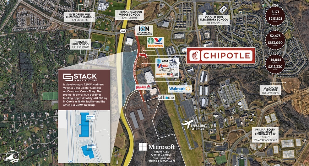 More Photos Of 510 Compass Point Plz SE, Leesburg General Retail For Sale