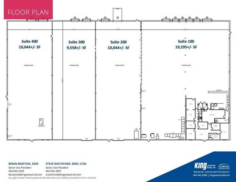 More Photos Of 4732 Stone Dr, Tucker Warehouse For Lease