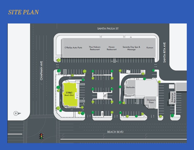 More Photos Of NWC BEACH BLVD & CHAPMAN AVE, Stanton Fast Food For Lease