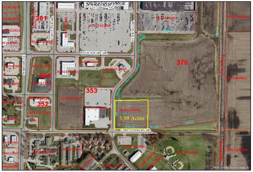 More Photos Of E. Carl Sandburg and Veterans Dr, Galesburg Land For Sale