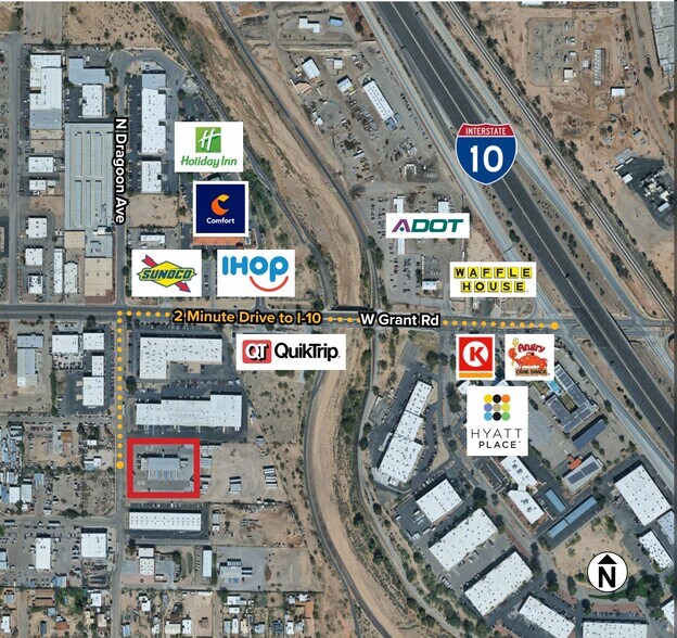 More Photos Of 2202 N Dragoon St, Tucson Truck Terminal For Lease