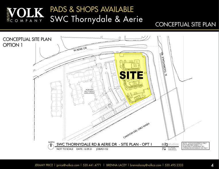 More Photos Of SWC Thornydale Rd & Aerie Dr, Tucson Land For Lease