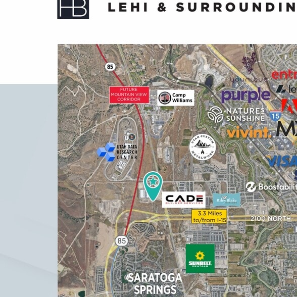 More Photos Of Hudson Way & Redwood Road, Lehi Distribution For Lease