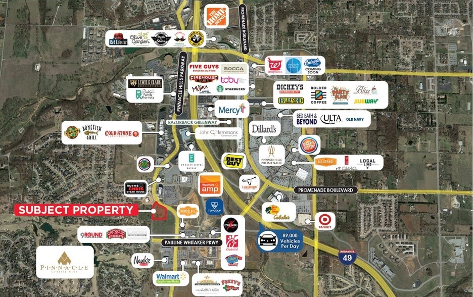 More Photos Of S Pinnacle Hills Pky & S Champions Dr, Rogers Land For Sale