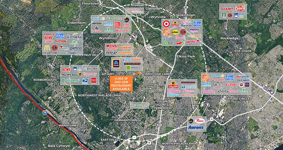 More Photos Of 6242 Stenton Ave, Philadelphia Fast Food For Lease