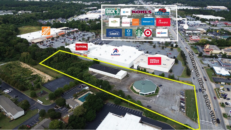 Primary Photo Of 3415 Clemson Blvd, Anderson General Retail For Sale