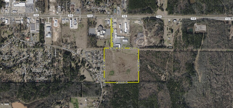 More Photos Of Hwy 80 at Remco Drive, Haughton Land For Sale