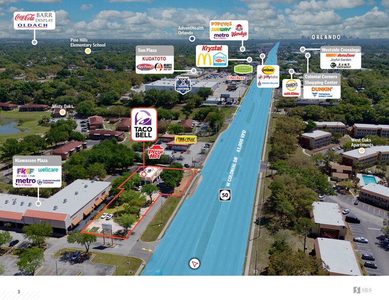 More Photos Of 6611 W Colonial Dr, Orlando Fast Food For Sale