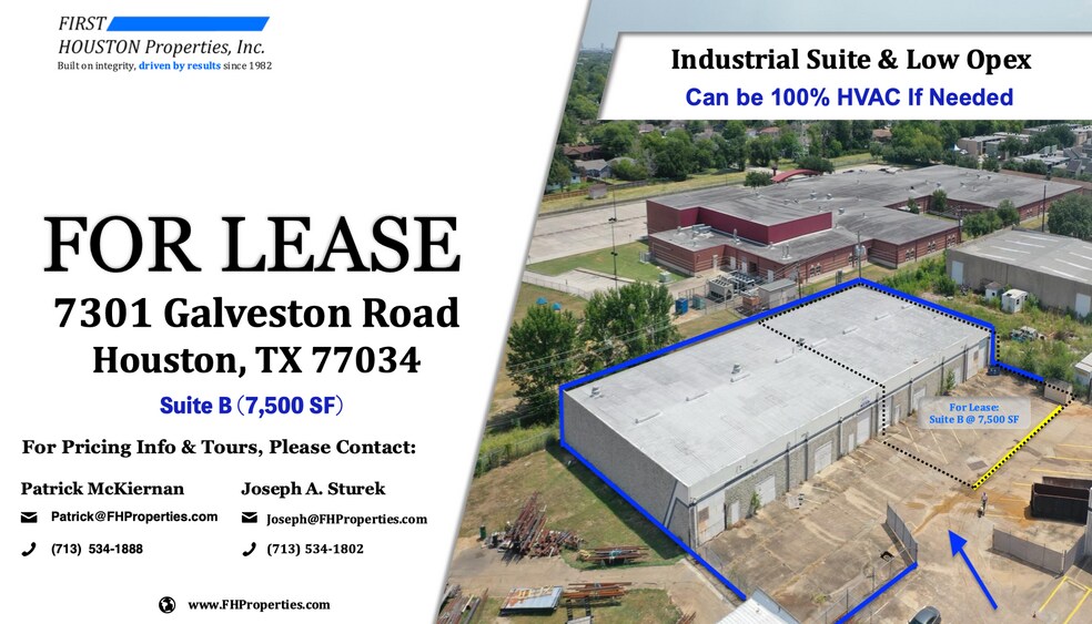 Primary Photo Of 7301 Galveston Rd, Houston Manufacturing For Lease