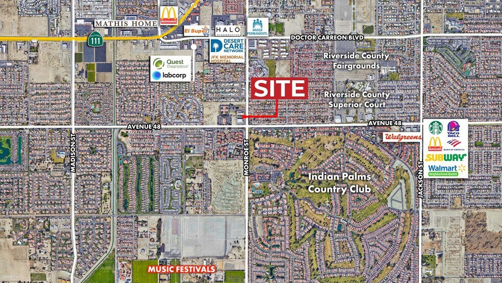 Primary Photo Of 47797 Monroe St, Indio Land For Sale