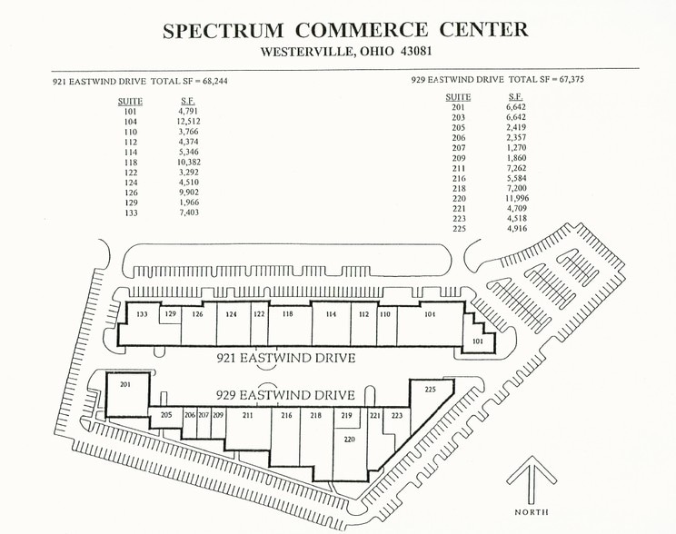 More Photos Of 929 Eastwind Dr, Westerville Light Distribution For Lease