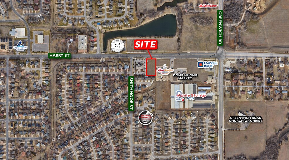 Primary Photo Of 10800 Blk East Harry, Wichita Land For Sale