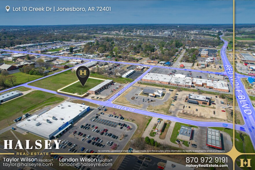 More Photos Of Creek Dr, Jonesboro Land For Sale