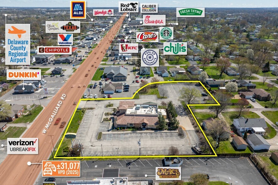 More Photos Of 1101 W Mcgalliard Rd, Muncie Restaurant For Sale