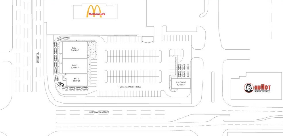 More Photos Of 6540 O St, Lincoln General Retail For Lease