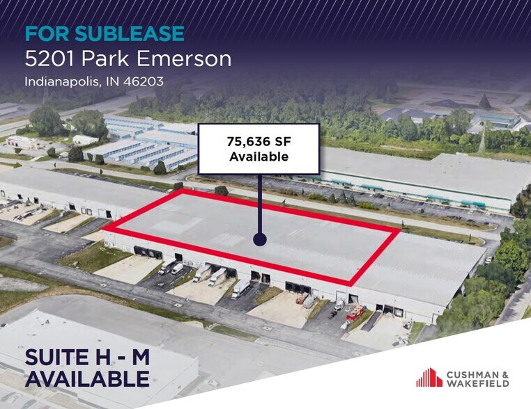 Primary Photo Of 5201 Park Emerson Dr, Indianapolis Distribution For Lease