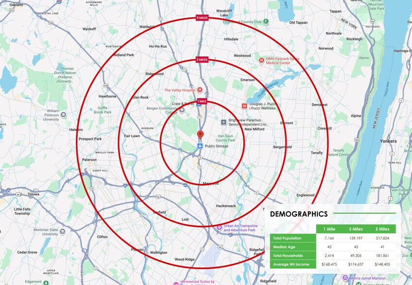 More Photos Of 163-165 NJ-17, Paramus Bank For Lease