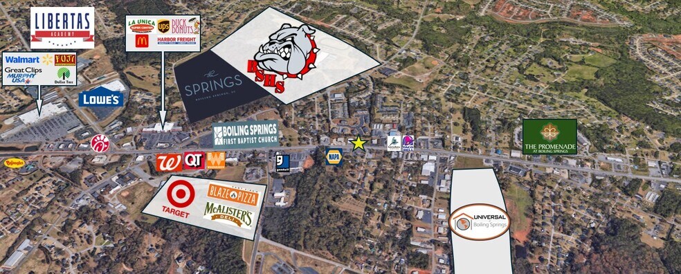 More Photos Of 3390-3396 Boiling Springs Rd, Boiling Springs Freestanding For Lease