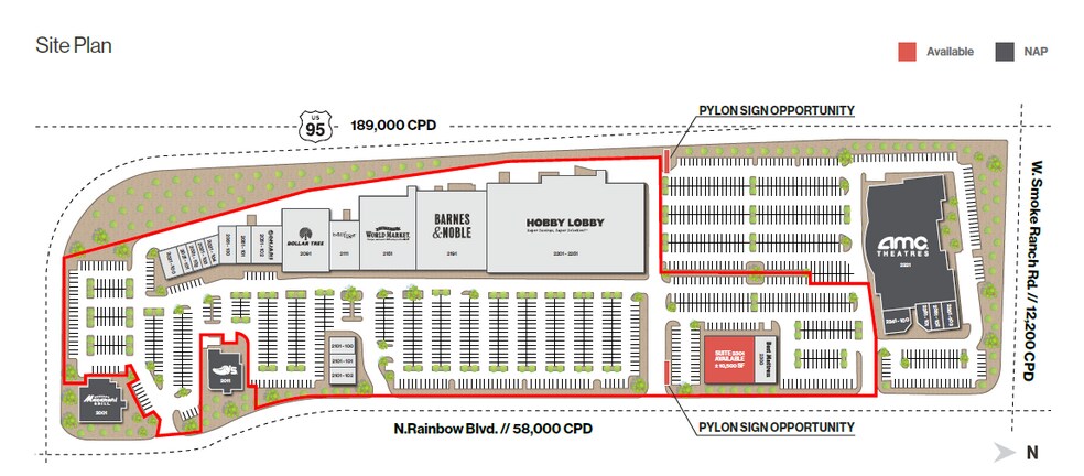 More Photos Of 2001-2351 N Rainbow Blvd, Las Vegas Unknown For Lease