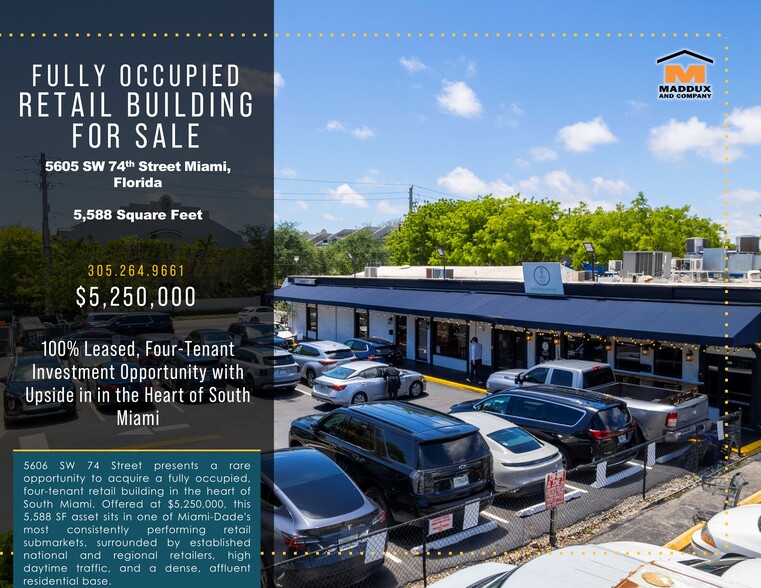 Primary Photo Of 5607 SW 74th St, Miami General Retail For Sale