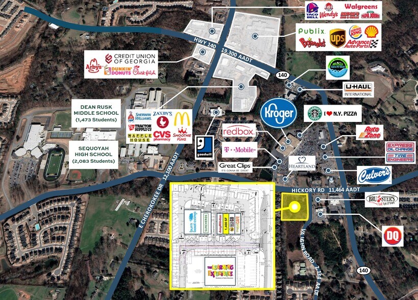 More Photos Of 110 Orchards Circle Dr, Canton Freestanding For Lease