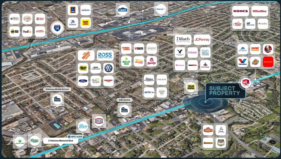 More Photos Of 3201 E Veterans Memorial Blvd, Killeen Fast Food For Sale