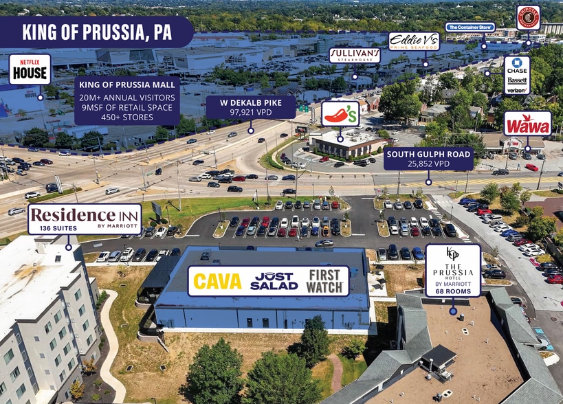 More Photos Of 129 Gulph rd, King Of Prussia Restaurant For Sale