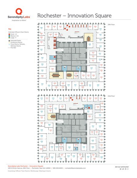 More Photos Of 100 S Clinton Ave, Rochester Coworking Space