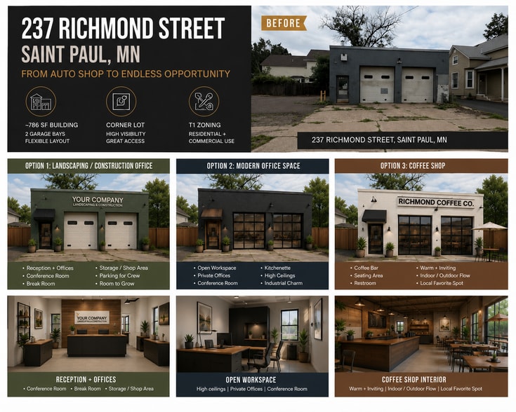 More Photos Of 237 Richmond St, Saint Paul Auto Repair For Sale