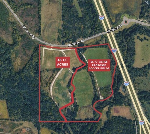 More Photos Of I-435 & NE Soccer Dr, Kansas City Land For Sale