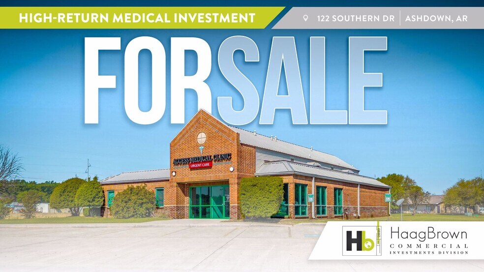 Primary Photo Of 122 Southern Dr, Ashdown Medical For Sale
