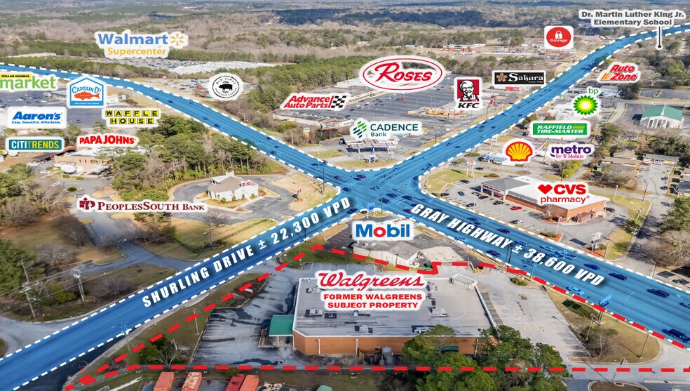 More Photos Of 1280 Gray Hwy, Macon-Bibb Drugstore For Sale