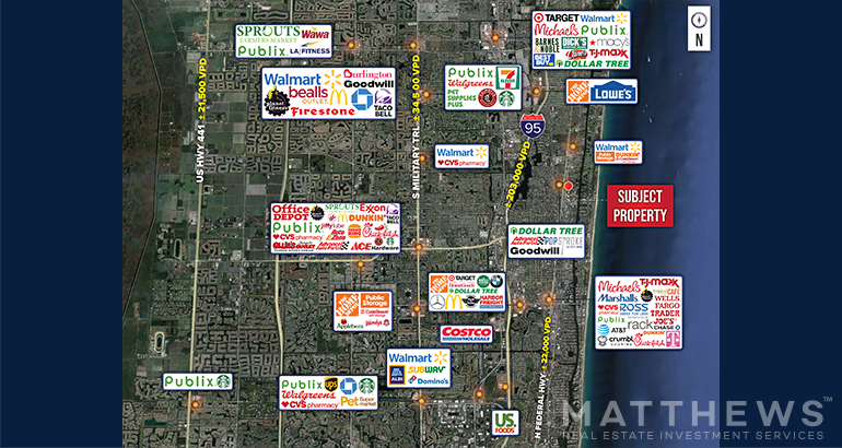 More Photos Of 1201-1237 N Federal Hwy, Delray Beach Freestanding For Lease