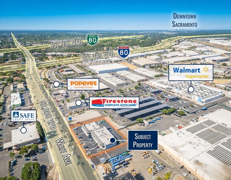 Primary Photo Of 4641 Watt Ave, North Highlands Freestanding For Lease