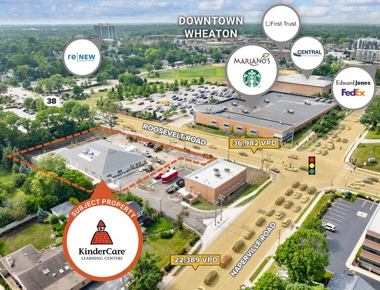 Primary Photo Of 222 W Roosevelt Rd, Wheaton Office For Sale