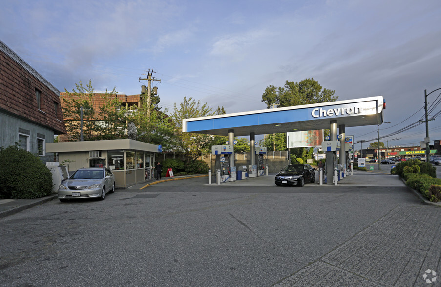 Primary Photo Of 8884 Granville St, Vancouver Service Station For Sale