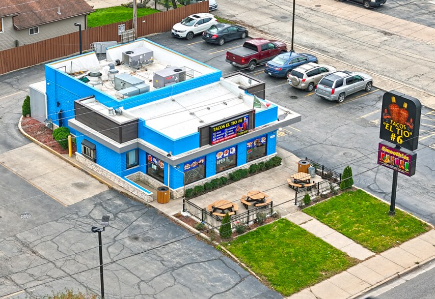 Primary Photo Of 1606 W Jefferson St, Joliet Fast Food For Sale