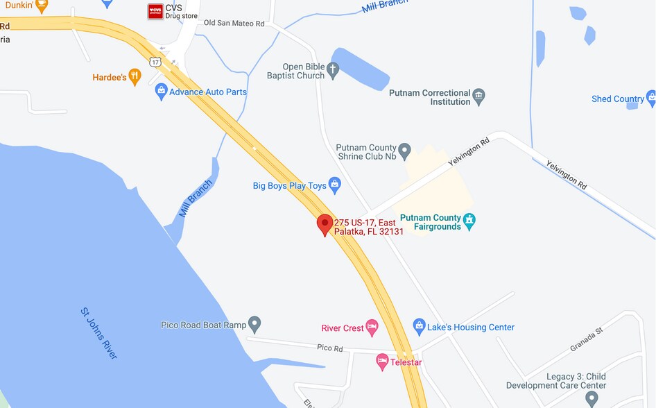 More Photos Of 275 S Highway 17 Hwy, East Palatka Land For Sale