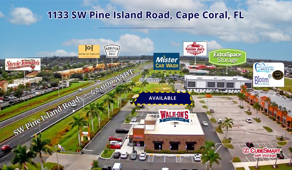 More Photos Of 1133 SW Pine Island Rd, Cape Coral General Retail For Lease