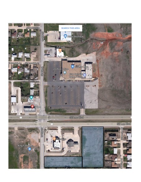 More Photos Of SE Lee Blvd and SE 45th St, Lawton Land For Sale