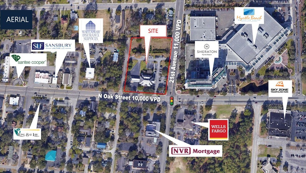 More Photos Of 2003 Oak St, Myrtle Beach Office For Sale