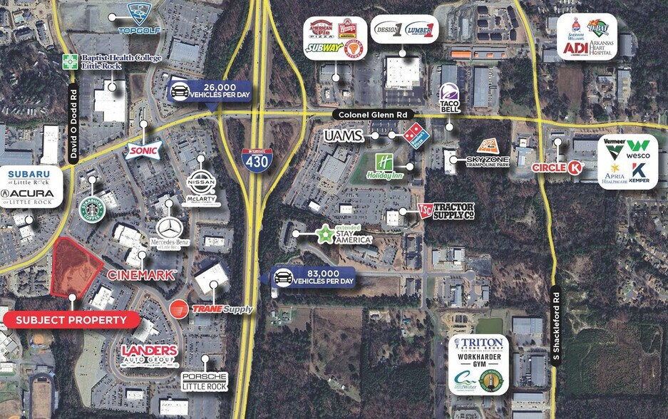 More Photos Of Bowman Plaza Dr, Little Rock Land For Sale