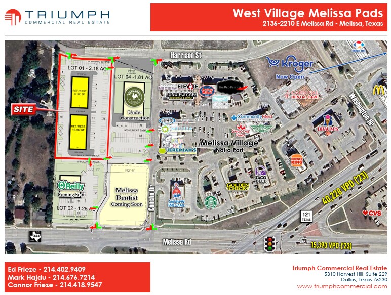 Primary Photo Of 2136 E Melissa Rd, Melissa Land For Sale