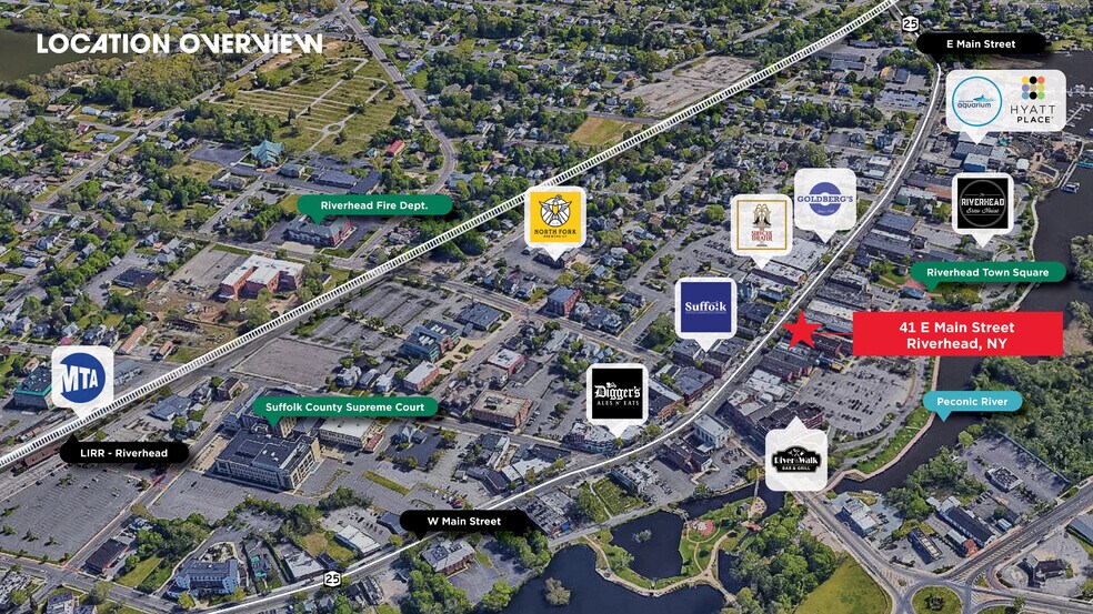 More Photos Of 41 E Main St, Riverhead Storefront Retail Office For Sale