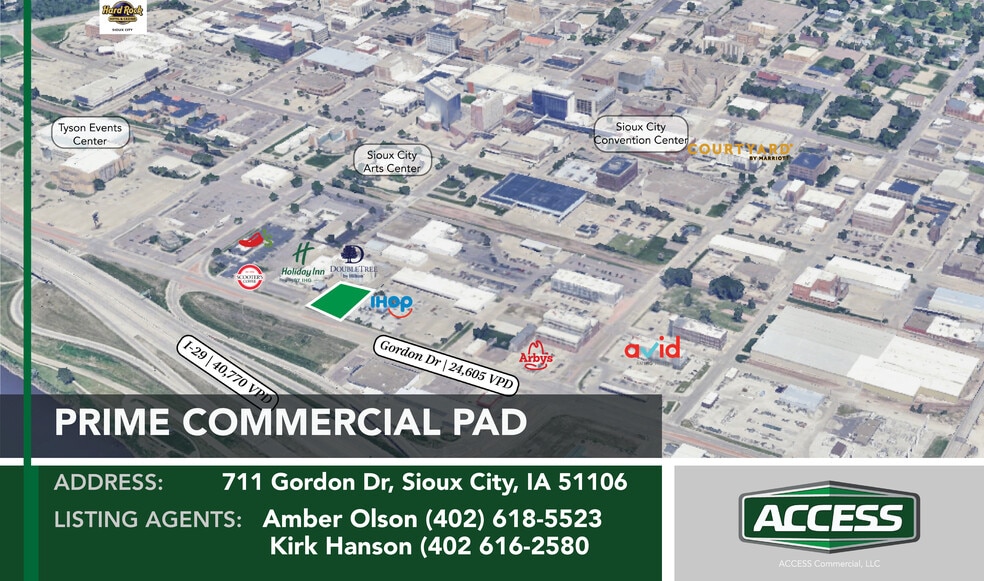 Primary Photo Of 711 Gordon Dr, Sioux City Land For Sale