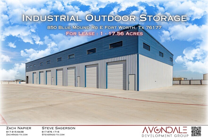 More Photos Of 850 Blue Mound Rd W, Haslet Industrial For Lease
