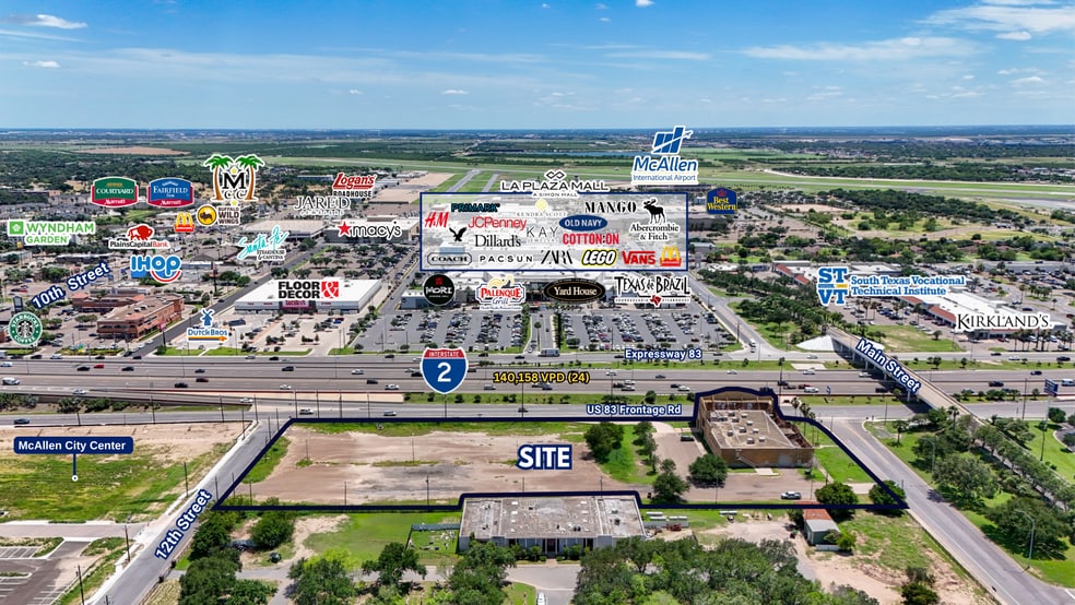 More Photos Of 1324 W Expressway 83, McAllen Freestanding For Sale