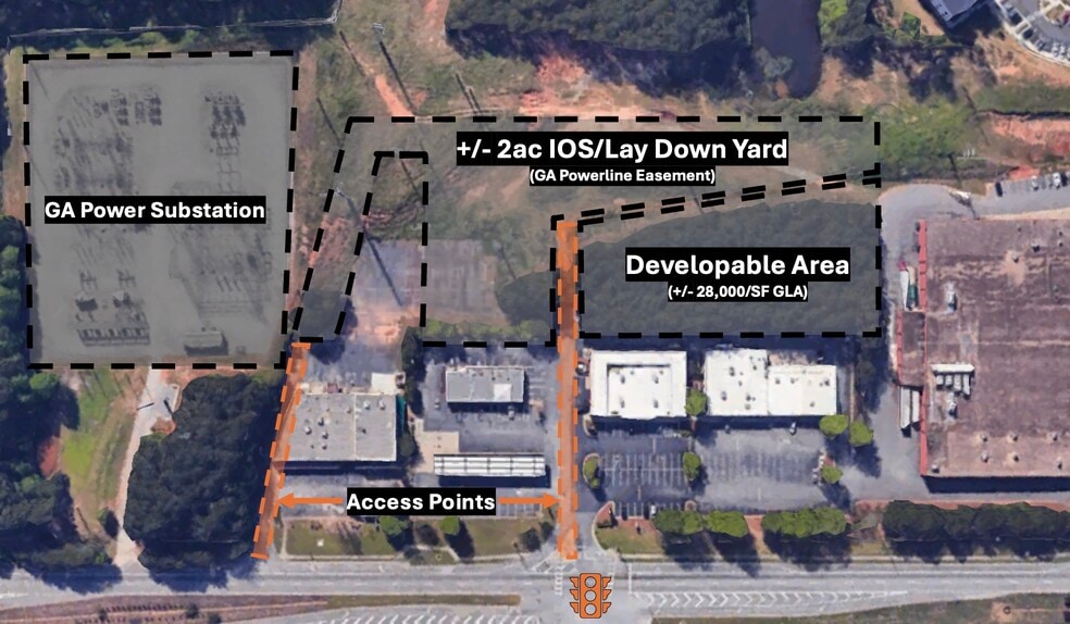 More Photos Of 320 Peachtree Industrial Boulevard, Suwanee Land For Sale