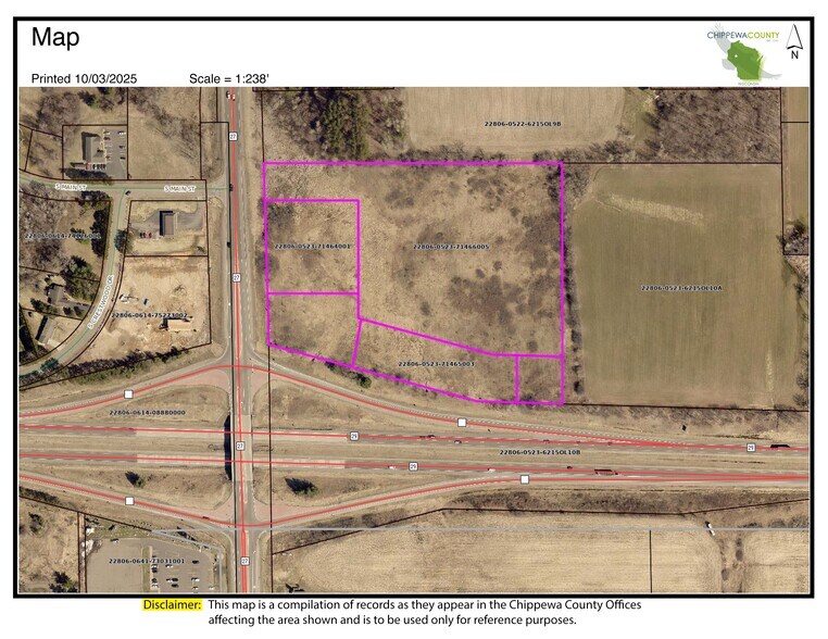 More Photos Of Wi-27, Cadott Land For Sale